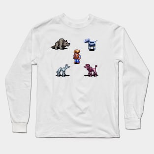 Boy and His Dog(s) Long Sleeve T-Shirt